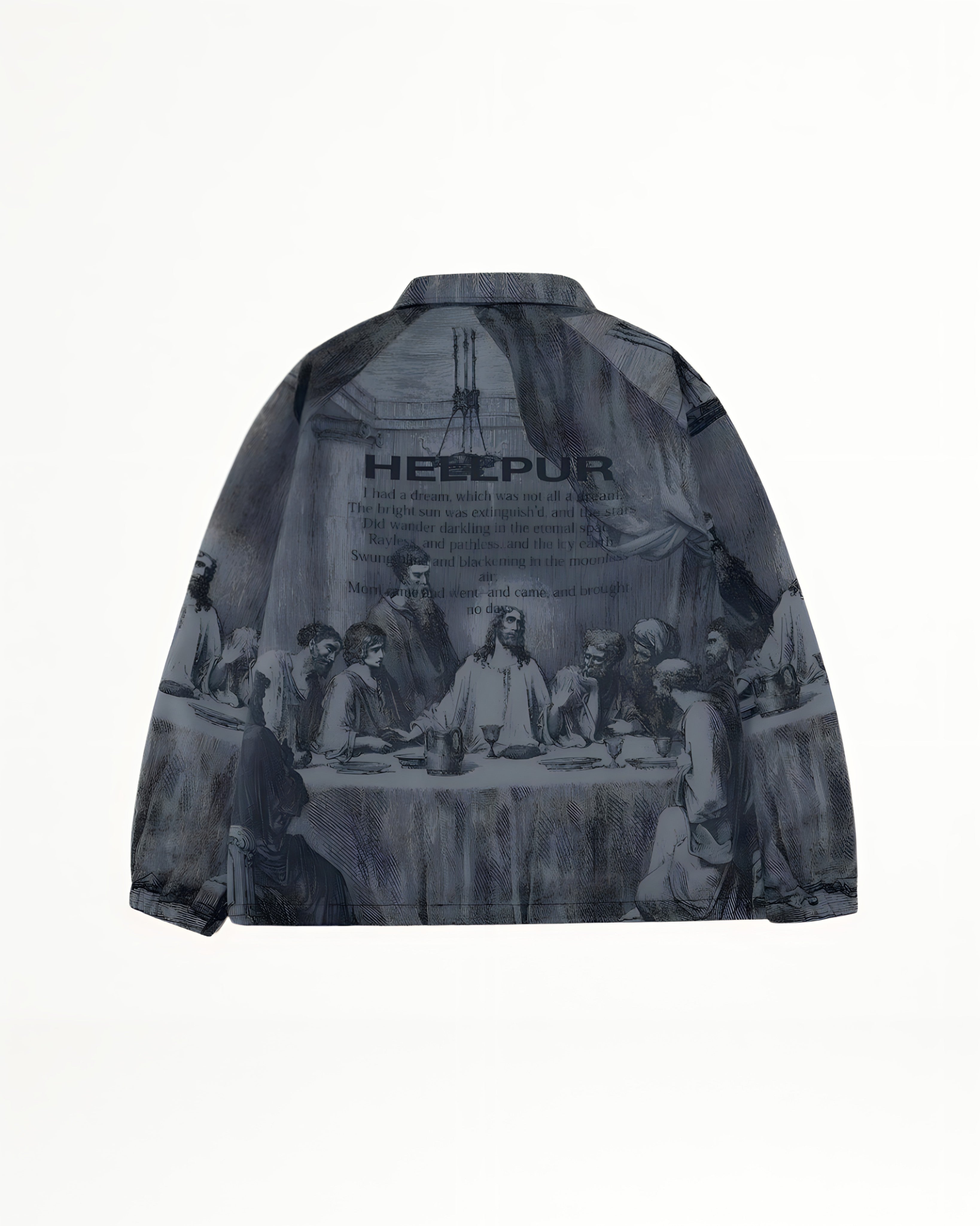 Veste Homme Imprimée à Col Classique – Esprit Urbain et Avant-Garde - Noir Vibe Co. 